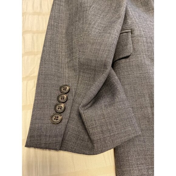 Lauren Ralph Lauren Mens 100% Wool Blazer Gray Size 44L - Picture 13 of 13